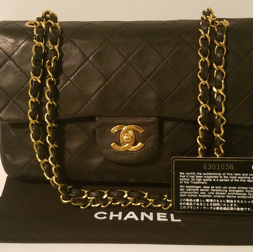 100% Authentic Chanel Medium Double Flap